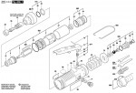 Bosch 0 607 261 101 400 WATT-SERIE Pn-Straight Grinder-Ind. Spare Parts